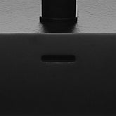 Fienza 1200mm Montana Amato Wall Hung Vanity - Matte Black Frames Side Panels